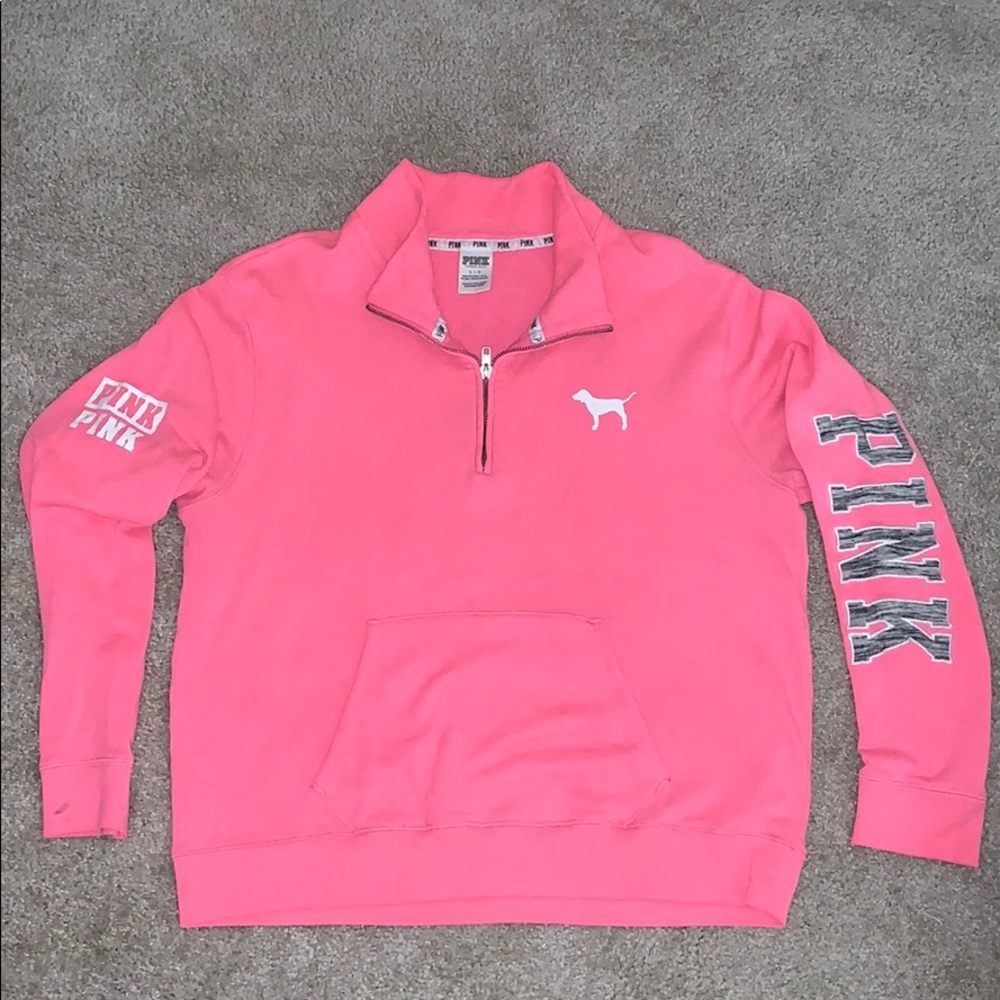 PINK quarter zip